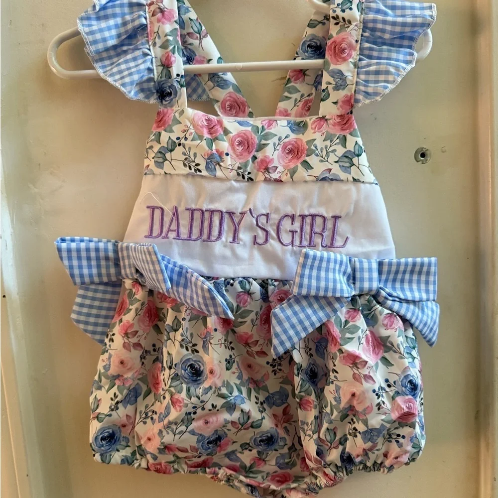 New Daddy’s Girl Bubble Romper